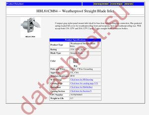 HBL61CM64 datasheet  